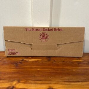 NIB The Pampered Chef The Bread Basket Brick